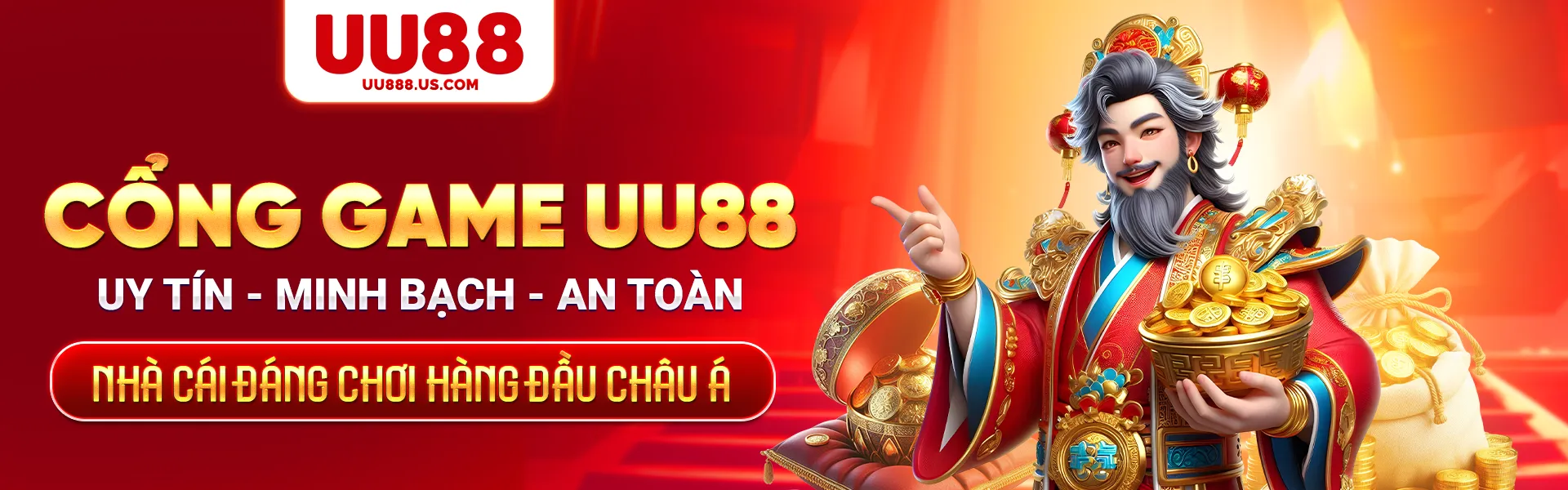 banner cổng game uu88 uy tín minh bạch và an toàn
